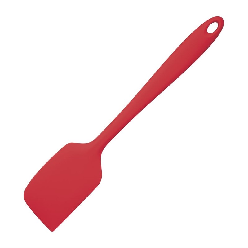 Grande spatule rouge en silicone 28cm 